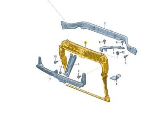 Панель телевизор передний Volkswagen Atlas