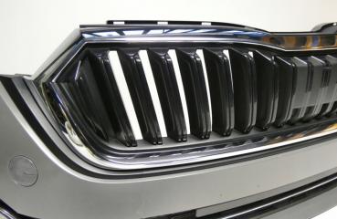 Бампер в сборе с решеткой радиатора передний Skoda Octavia Бампер в сборе с решеткой радиатора передний Skoda Octavia