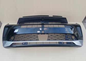 Бампер в сборе с решетками передний grandland