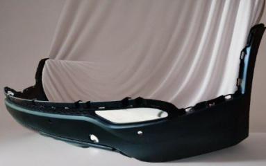 Запчасть накладка бампера задняя Hyundai Santa Fe