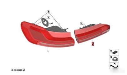Запчасть фонарь BMW X4