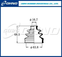 Запчасть пыльник привода NISSAN X-Trail