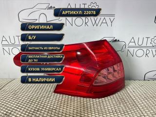 Запчасть фонарь задний левый Citroen C5 2009