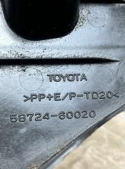 Защита бампера задняя левая Land Cruiser Prado 2022 GDJ150 2.8 D