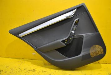 Запчасть обшивка двери задняя левая Skoda Octavia 2013-