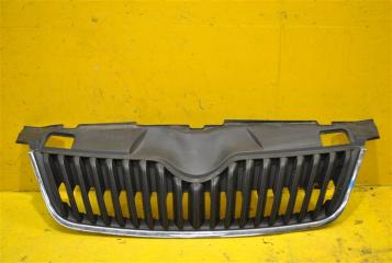 Запчасть решетка радиатора передняя Skoda Fabia 2010-2014