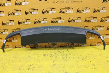 Запчасть юбка бампера задняя Audi A6 2014-2018