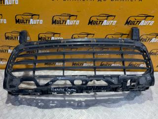 Решетка в бампер передняя Porsche Cayenne 2014-2018