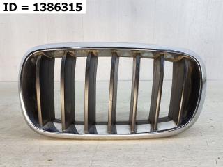 Решетка радиатора левая BMW X5 2013-2018 Б/У Решетка радиатора левая BMW X5 2013-2018