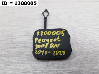 Запчасть заглушка буксировочного крюка задняя Peugeot 3008 2009-2013