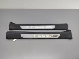 Накладка на порог передняя Chery Tiggo 7 Pro Max 2023 Б/У Накладка на порог передняя Chery Tiggo 7 Pro Max 2023