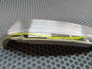 Повторитель поворота в зеркало левый Touareg 2006 7L BMV 3.2