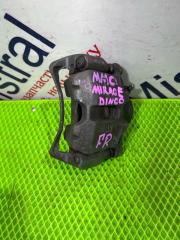 Фото запчасти суппорт тормозной передний правый Mitsubishi Mirage 1991-1995 контрактная запчасть Запчасть суппорт тормозной передний правый Mitsubishi Mirage 1991-1995