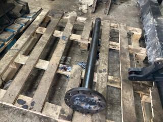 Полуось моста левый MAN TGA 18T контрактная Полуось моста левый MAN TGA 18T