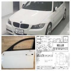 Дверь боковая передняя левая BMW 3-Series 2007