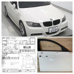 Дверь боковая передняя правая BMW 3-Series 2007