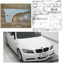Крыло переднее правое BMW 3-Series 2007