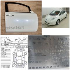 Дверь боковая передняя правая Nissan Leaf 2011 контрактная Дверь боковая передняя правая Nissan Leaf 2011