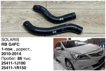 Запчасть патрубок системы охлаждения Hyundai Solaris 2014