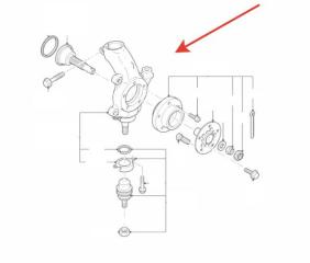 Ступица передняя Ford Transit 2011