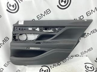 Обшивка боковой двери задняя правая BMW 740Ld xDrive 2020