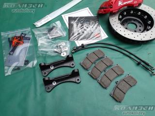 Тормозная система передняя SUBARU FORESTER SG5 EJ205 4 ракурс