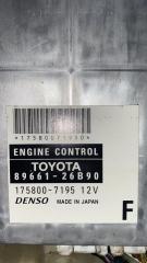 Блок efi TOYOTA HIACE KDH205 2KD-FTV 89661-26B90 4 ракурс