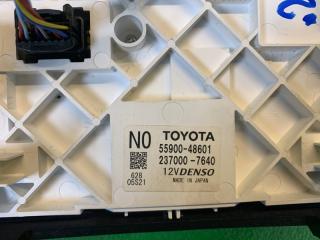 Блок климат-контроля TOYOTA HARRIER ZSU60 3ZR-FAE 55900-48601 5 ракурс