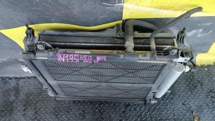 Радиатор NISSAN NOTE HE12 HR12-DE 214105WZ1A 2 ракурс Радиатор NISSAN NOTE HE12 HR12-DE 214105WZ1A 2 ракурс