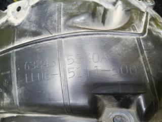 Подкрылок левый передний NISSAN LEAF ZE1 EM57 63843-5SK0A 4 ракурс