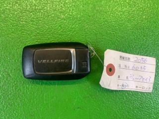Ключ зажигания TOYOTA VELLFIRE AGH30 2AR-FE 3 ракурс