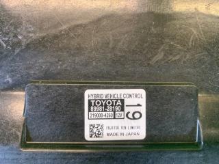 Электронный блок TOYOTA ESQUIRE ZWR80 2ZR-FXE 89981-28190, 219000-4260 2 ракурс