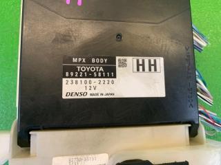 Блок предохранителей TOYOTA ALPHARD AGH30 2AR-FE 89221-58111, 82730-58151, 238100-2220 2 ракурс