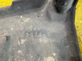 Защита бампера левая передняя TOYOTA LAND CRUISER URJ202 1UR-FE 51474-60010, 53808-60070 3 ракурс