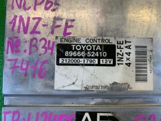 Блок efi TOYOTA IST NCP65 1NZ-FE 89666-52410, 212000-1790 2 ракурс