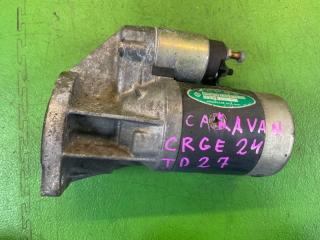Стартер NISSAN CARAVAN CRGE24 TD27 23300 10T02 2 ракурс