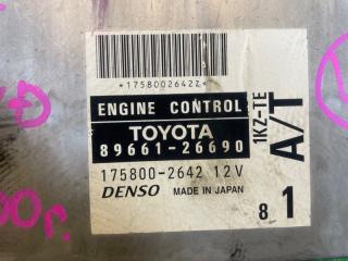 Блок efi TOYOTA GRANVIA KCH16W 1KZ-TE 89661-26690 4 ракурс