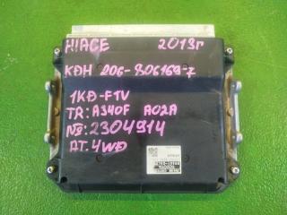 Блок efi TOYOTA HIACE KDH206 1KD-FTV 8966126L20 1 ракурс