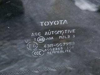 Стекло собачника левое заднее TOYOTA VELLFIRE ANH25 62720-58180 3 ракурс
