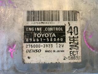 Блок efi TOYOTA ALPHARD ANH15 2AZ-FE 89661-58040, 275000-3923 2 ракурс