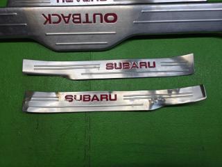 Накладка на порог SUBARU OUTBACK BS9 FB25A 2 ракурс Накладка на порог SUBARU OUTBACK BS9 FB25A 2 ракурс