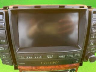 Монитор TOYOTA CROWN GRS183 3GR-FSE 86111-30290, 86120-30C00, 412300-0054 4 ракурс