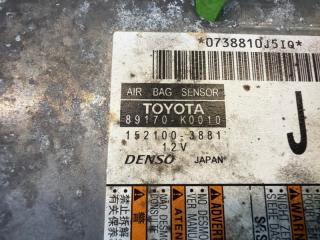 Блок управления airbag TOYOTA YARIS MXPA10 M15A-FKS 89170-K0010, 152100-3881 2 ракурс