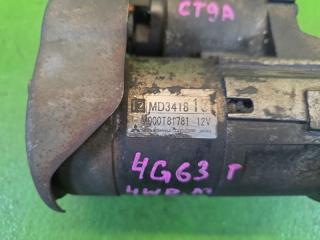Стартер MITSUBISHI LANCER EVOLUTION CT9A 4G63T MD341813, M000T81781 2 ракурс