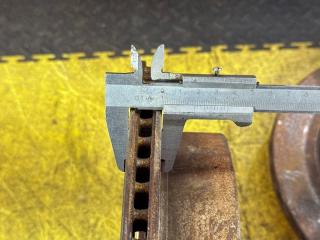 Тормозной диск задний LEXUS GS350 GRS196 2GR-FSE 42431-30290 3 ракурс