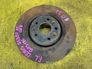 Тормозной диск передний LEXUS GS350 GRS196 2GR-FSE 43512-30330 43516-30020, 47730-22460 47750-22460 5 ракурс