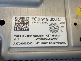 Монитор VOLKSWAGEN T-CROSS C1DKR DKRF 5G6919606C 5 ракурс