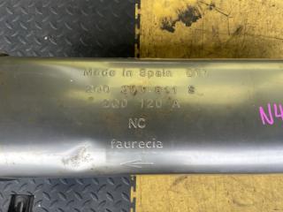 Глушитель VOLKSWAGEN T-CROSS C1DKR DKRF 2G6253609K, 2Q0253209R 5 ракурс