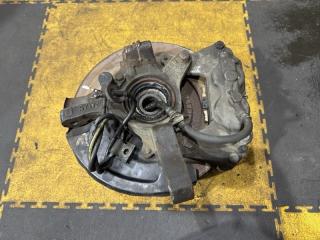 Ступица передняя SUBARU IMPREZA WRX GC8 EJ20K 28012-AA033 28052-AA010, 26310-AC040 26291-FA060 4 ракурс