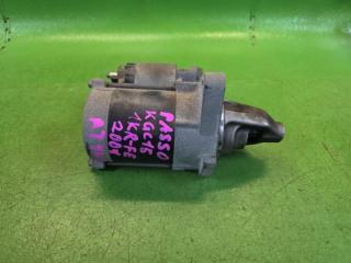 Стартер TOYOTA PASSO KGC15 1KR-FE 28100-B1010, 428000-2550 4 ракурс